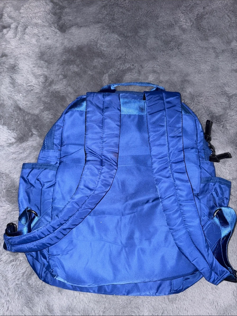 Baggallini Royal Blue Nylon Daypack Backpack (Read Description)
